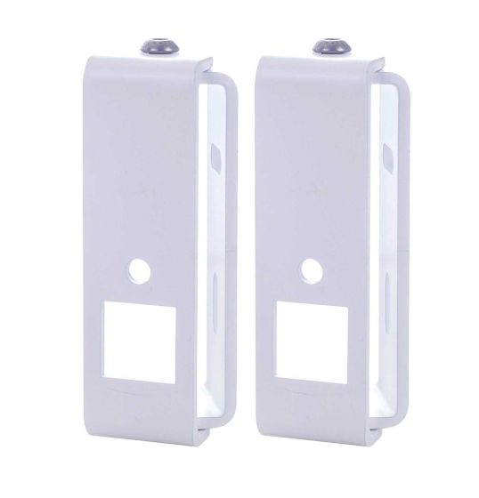 Set of two white Vebos wall mounts for Sonos Play 1