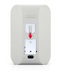 White Vebos portable wall mount for Bluesound Pulse Flex