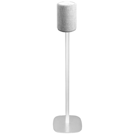White Vebos floor stand with Audio Pro A10/G10