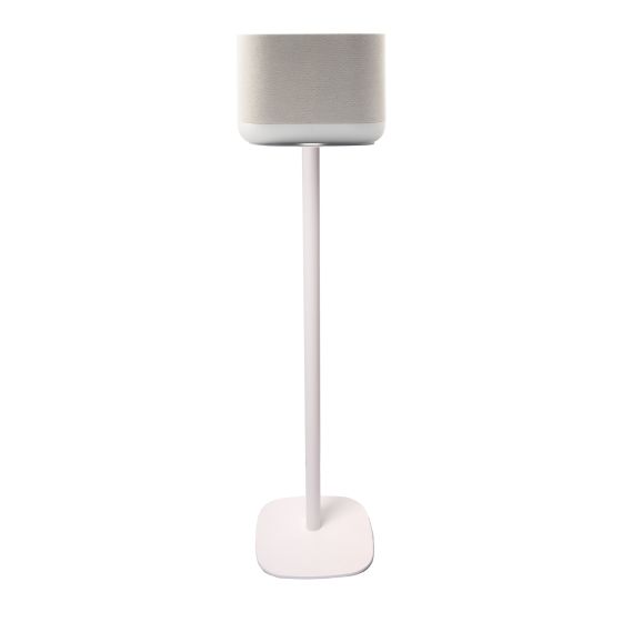 White Vebos speaker stand Denon Home 400