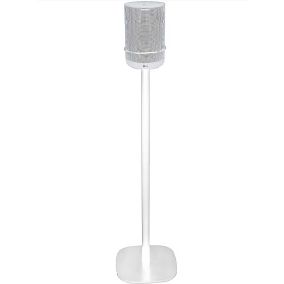 White Vebos floor stand with LG WK7