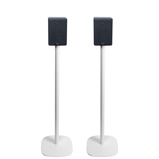 White Vebos speaker stand Teufel Effekt 2