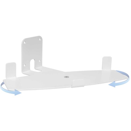 White Vebos wall mount for Bose SoundTouch 20 rotatable