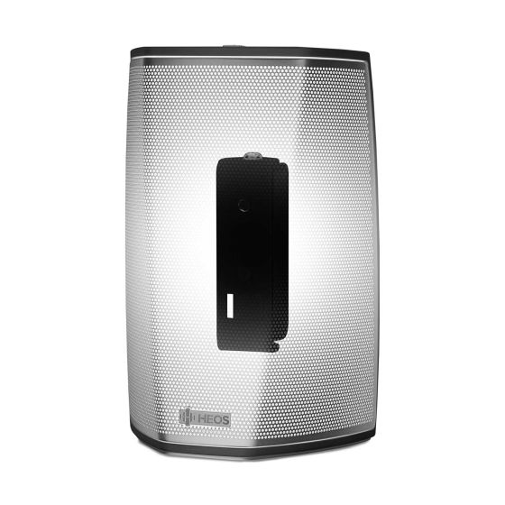 Black Vebos wall mount for Denon HEOS 1