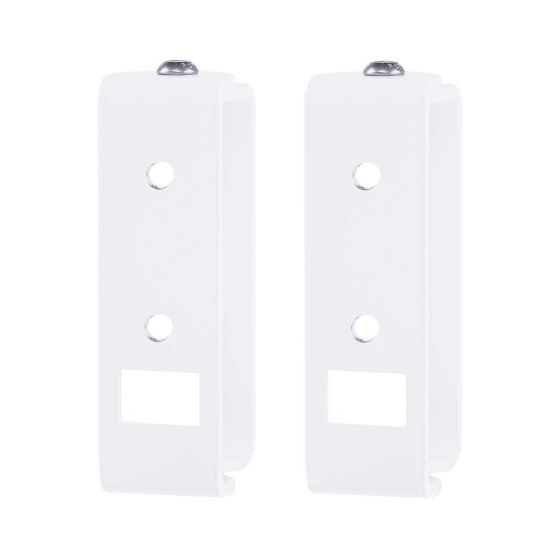 Set of two white Vebos wall mounts for Denon HEOS 1