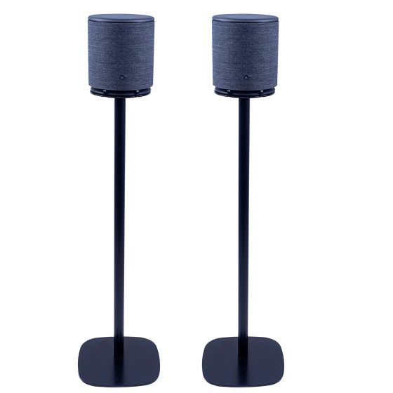 Set of two Vebos floor stands with B&O BeoPlay M5 black set