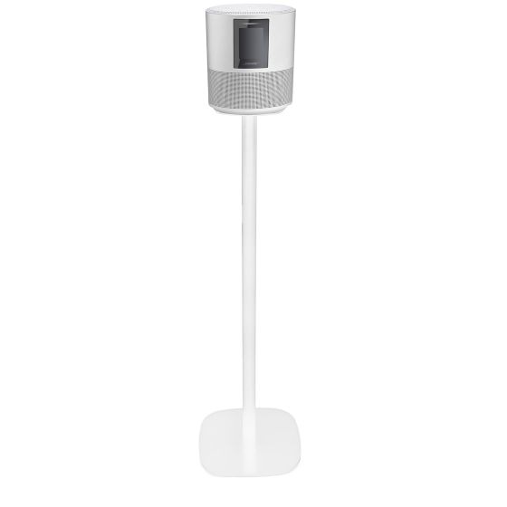 White Vebos floor stand with Bose Home Speaker 500