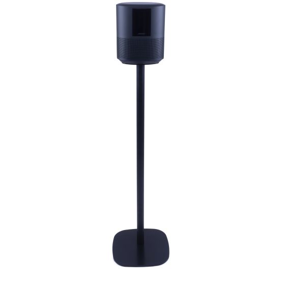 Black Vebos floor stand with Bose Home Speaker 500