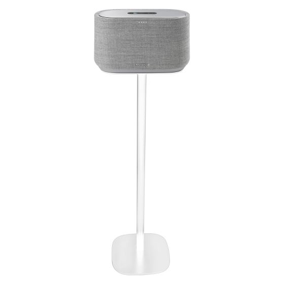 White Vebos floor stand with Harman Kardon Citation 300