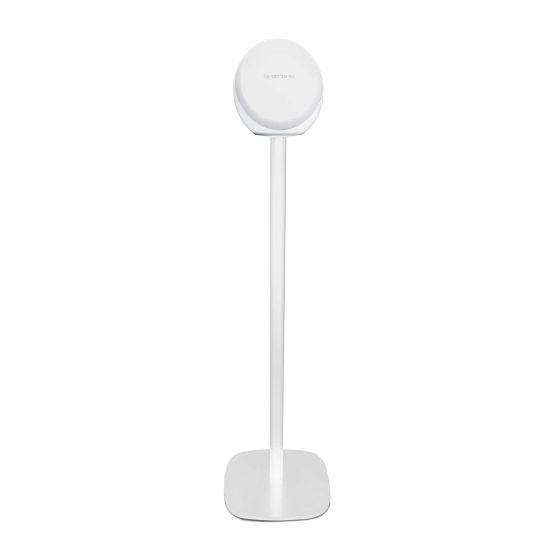 White Vebos floor stand with Harman Kardon Omni 10