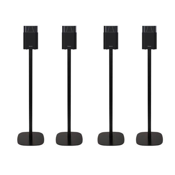Vebos speaker stand Hisense HT Saturn black (4 pieces)