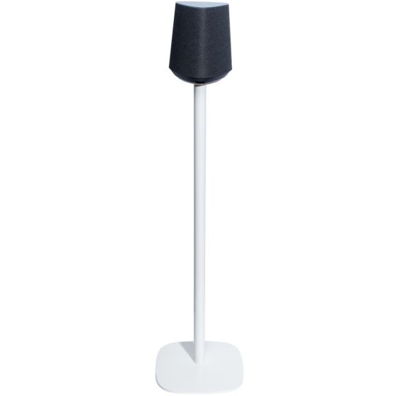 White Vebos floor stand for Loewe Klang MR1 black