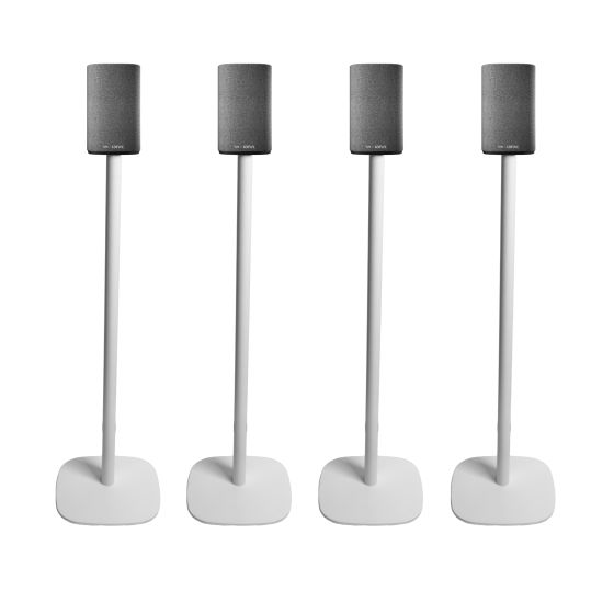 Vebos speaker stand Loewe We. BOOST white (4 pieces)