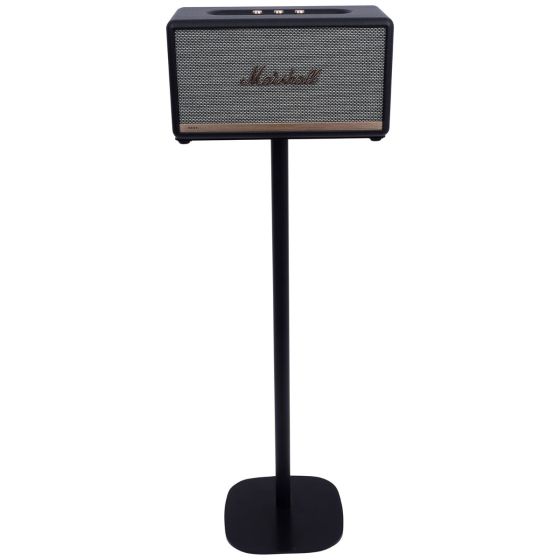 Black Vebos floor stand with Marshall Stanmore