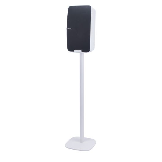 Vebos floor stand with Sonos Play 5 Gen 2 white - vertical