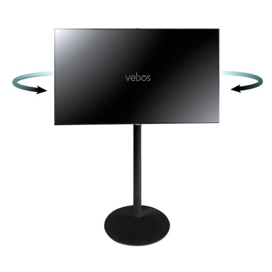Vebos TV stand swivel black