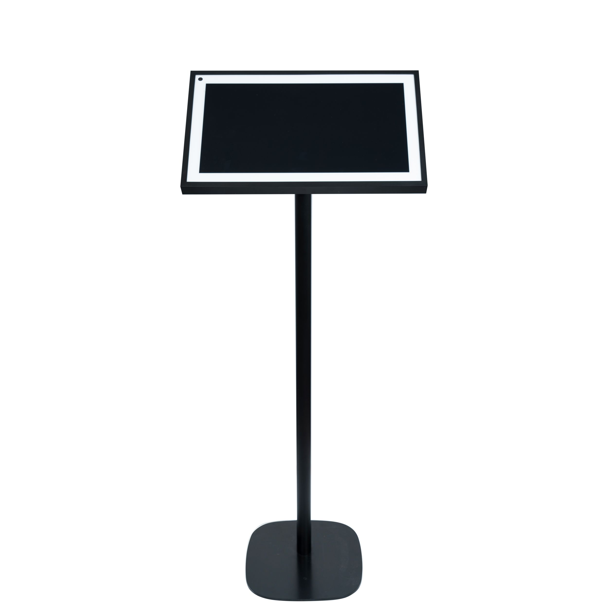 Vebos floor stand  Echo Show 15 black XL (100cm)