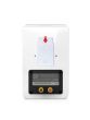 White Vebos portable wall mount for Bluesound Duo extra view