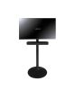 Black Vebos TV floor stand for Sonos Beam