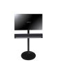 Black Vebos TV floor stand for Sonos Playbar