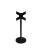 Black Vebos TV floor stand extra view